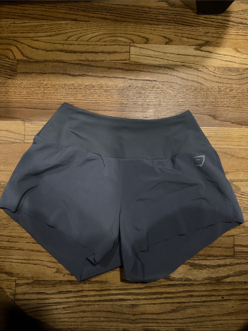 Gymshark Gray Women's Athletic Shorts - High Waist Performance